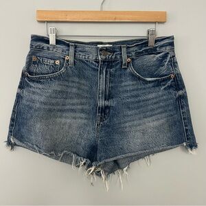 PISTOLA Maeve Super High Rise Cut Off Jean Shorts